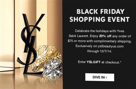 ysl thanksgiving sale|ysl black friday deal.